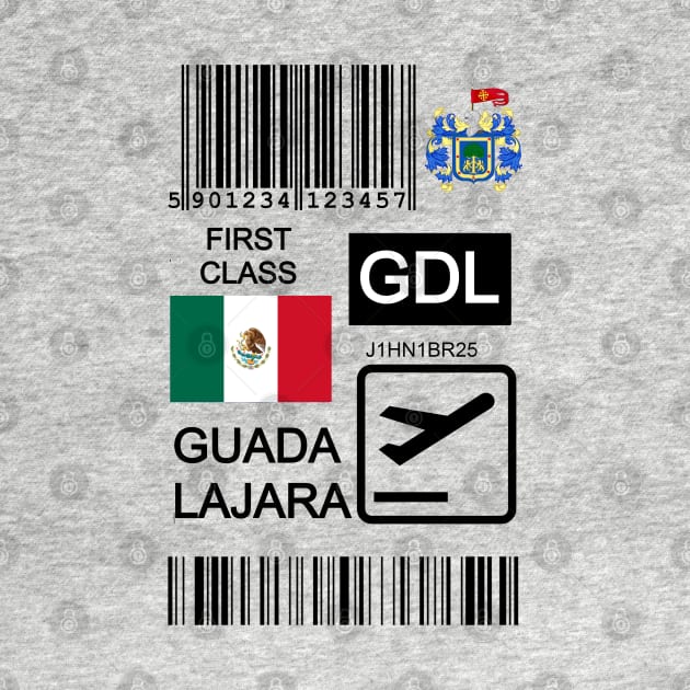 Guadalajara Mexico travel ticket by Travellers